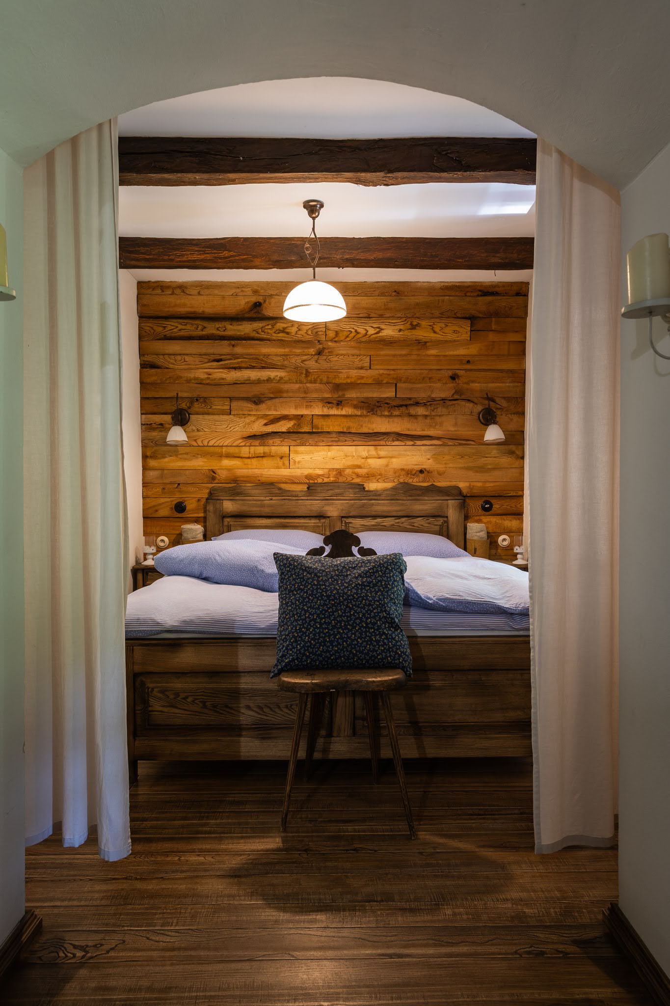 Chalupa pod lesom - spálňa